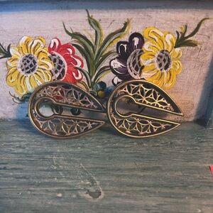 Brass Keyhole Ear Weights